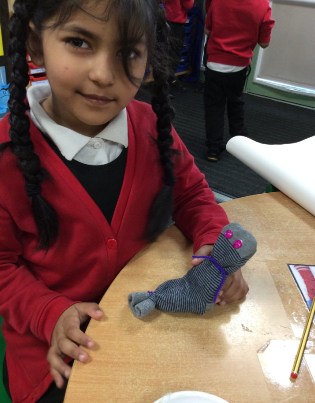 In Reception, we have been creating our own sock puppets using different medias. The children decided what features they were going to add to their sock puppets. #Puppets #eyfs