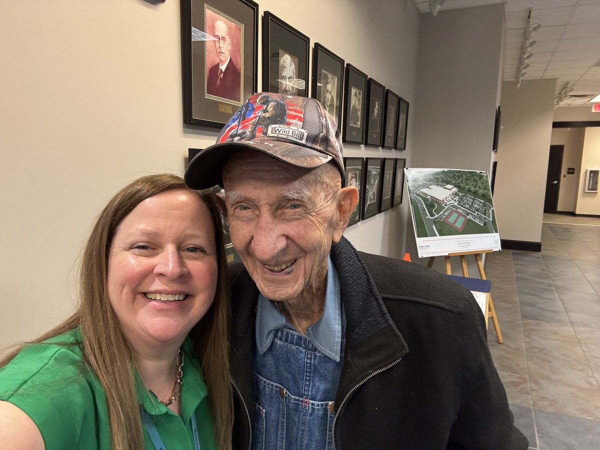 It’s a good day when “Wild Bill” comes for a visit!