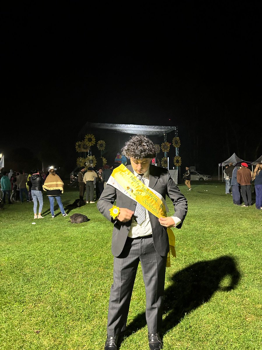 48° embajador de la fiesta provincial del girasol 🌻