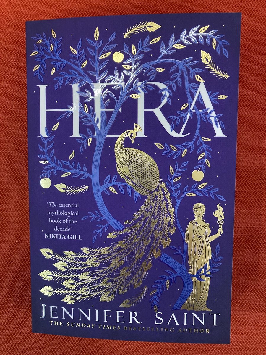 Book of the gods! #HERA paperbacks have arrived from Mount Olympus…. #JenniferSaint Available to human readers from 10 April!