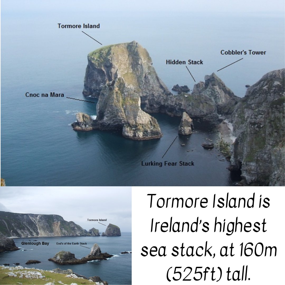 AmericanGeo's tweet photo. #TopoTuesday
Explore Ireland’s coastal sea stacks in today’s #TopoTuesday! Off the rugged coast of Donegal, towering sea stacks rise from the Atlantic - silent sentinels sculpted by wind, waves, and time.
#SeaStacks #WildAtlanticWay #Donegal #IrishGeography https://t.co/kaI22bvtxp