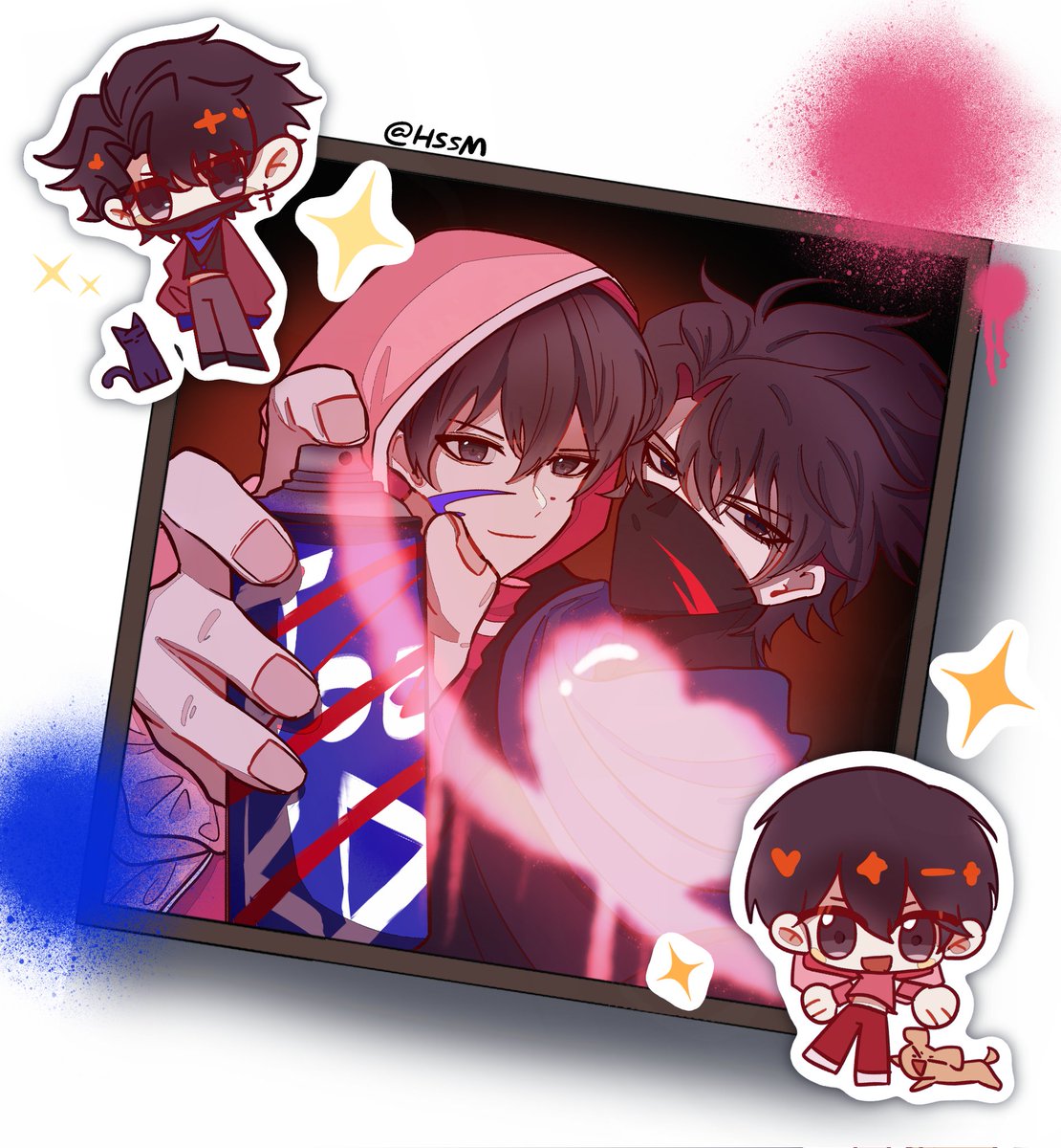 喷漆贴贴
#joongdok
#ORV