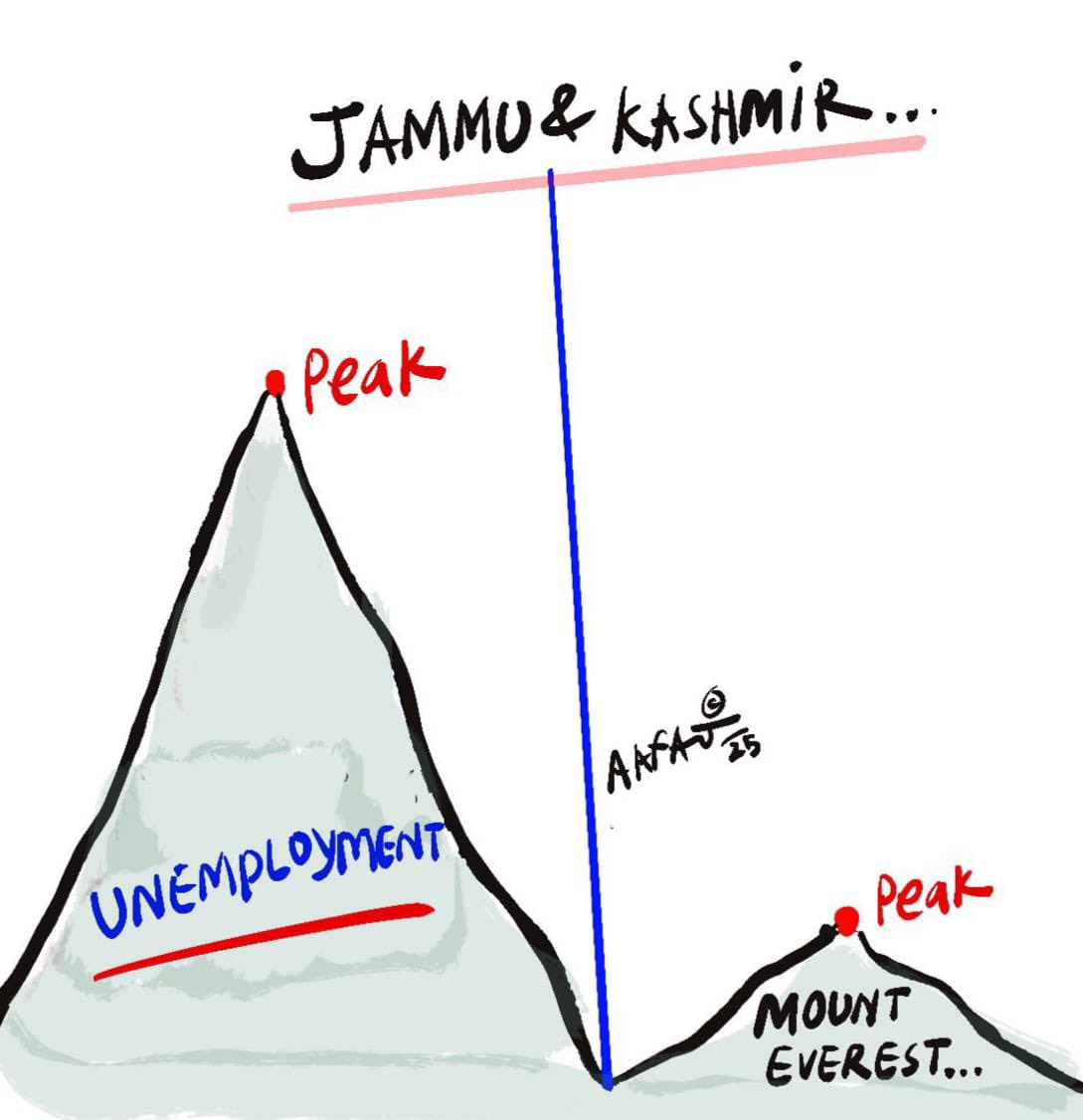 ErSameerYousf's tweet photo. #Save_merit_Save_Nation
Kashmiri students have lost nearly 8 years of education in just 25 years. In a region plagued by unrest, how can our leaders remain silent?
Despite the fact that even the Central Government acknowledges we're 20 years behind in development and education,
why aren't our politicians demanding the reservations we desperately need? Why has our struggle for equality been ignored for so long?
What makes it even more heartbreaking is the reservation system in Jammu and Kashmir, which seems to murder merit in broad daylight. Instead of uplifting those who truly need help, it often becomes a tool for political gain, leaving deserving students and hardworking individuals to fend for themselves.
We are requesting our elected government to listen. We need action. We need change. The rationalization of reservation is long overdue. Our future, and the future of countless young Kashmiris, depends on it.
@OMSA_JK
@parawahid
@salmanalisagar
@IltijaMufti_
@DrVeeri
@ummertheone
@MirSonu13
@TheFaiz875
@iamsahilparray
@Mirzuba1