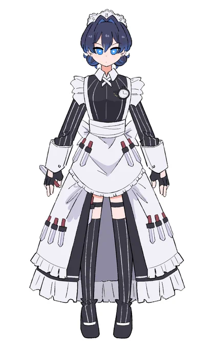Never mind#kronillust #Maid4U 