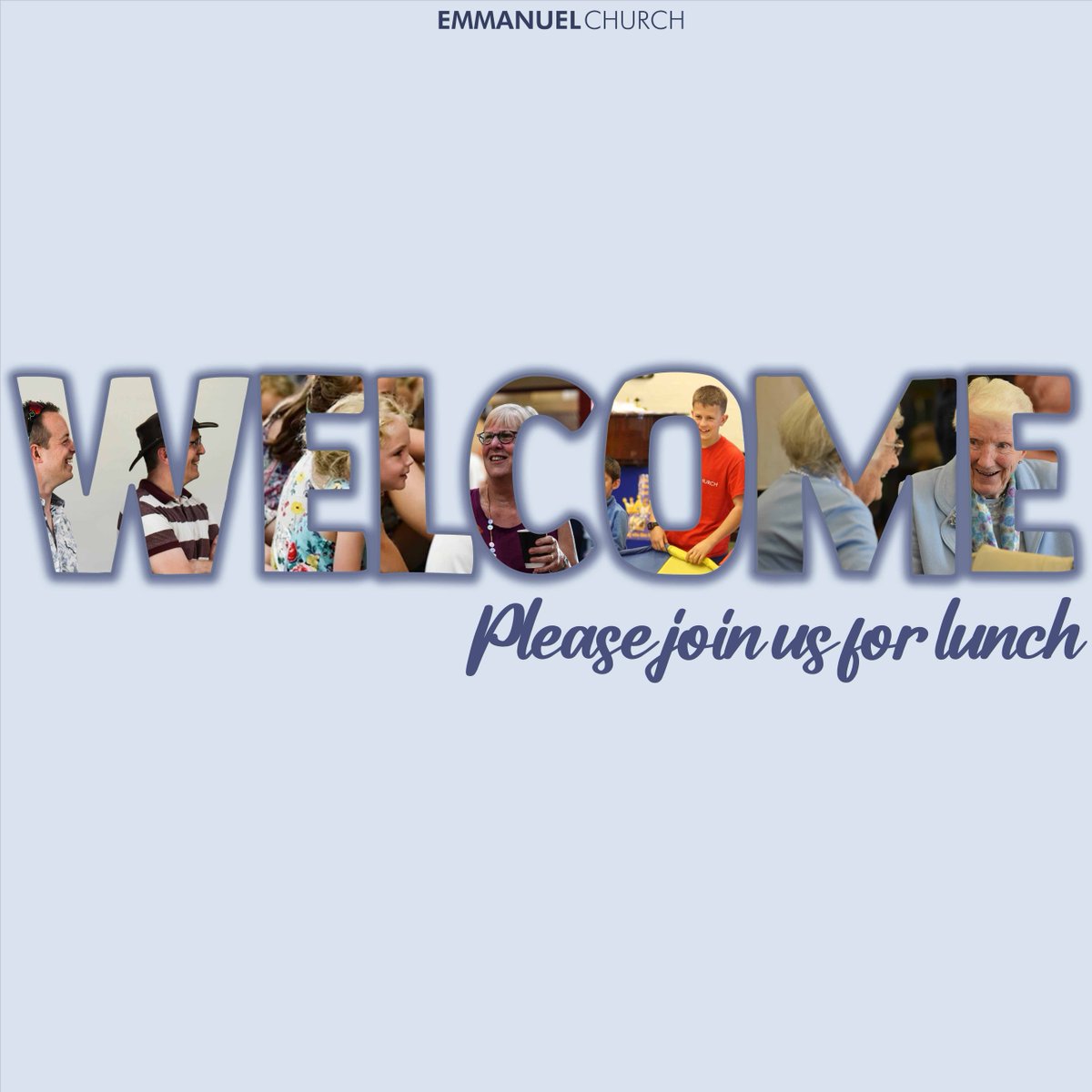 EmmanuelLeamSpa's tweet photo. You're welcome to lunch!

Are you new to Emmanuel or have been coming for a short while? Then please join us for our next Welcome Lunch (13th April). It's a great opportunity to meet some new faces, ask any questions you may about life at Emmanuel and enjoy a yummy lunch. https://t.co/L4w0nJCGiZ