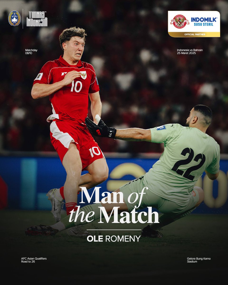 Well deserved, Ole👏

‣ #KitaGaruda