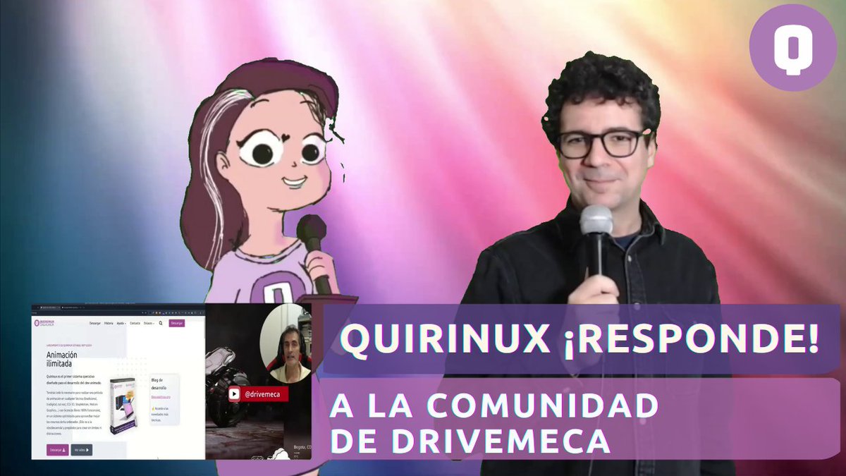 quirinux2's tweet photo. 🐧💻 ¡Quirinux Responde!
La comunidad de Drivemeca dejó muchas preguntas en su review de #Quirinux… ¡y tenemos las respuestas!
Charlie Martínez, creador de Quirinux, responde y amplía información sobre la distro.
https://t.co/M9UFhtn0x9 https://t.co/rk3tTXNfls