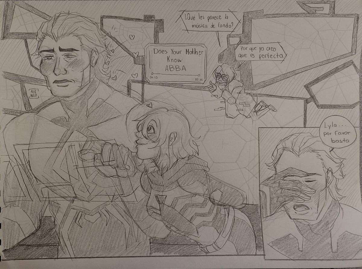 AoiNeo21's tweet image. Termine el dibujo XD asfgasfgsa 
Ame la cara de Miguel de "me das ternura pero ya suelta me"
#MiguelOHara #selfship #SpiderManAcrossTheSpiderVerse #Spiderman2099 #dibujos #dibujo #xD #Spiderman