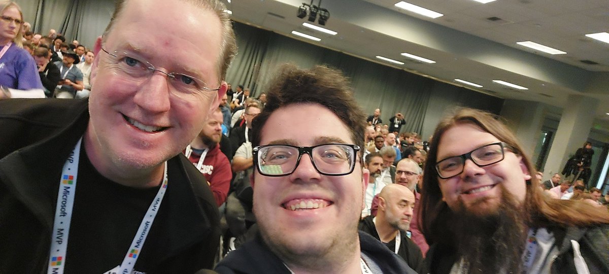 Gearing up for #mvpsummit Keynote with #mvpbuzz 🔥✨️