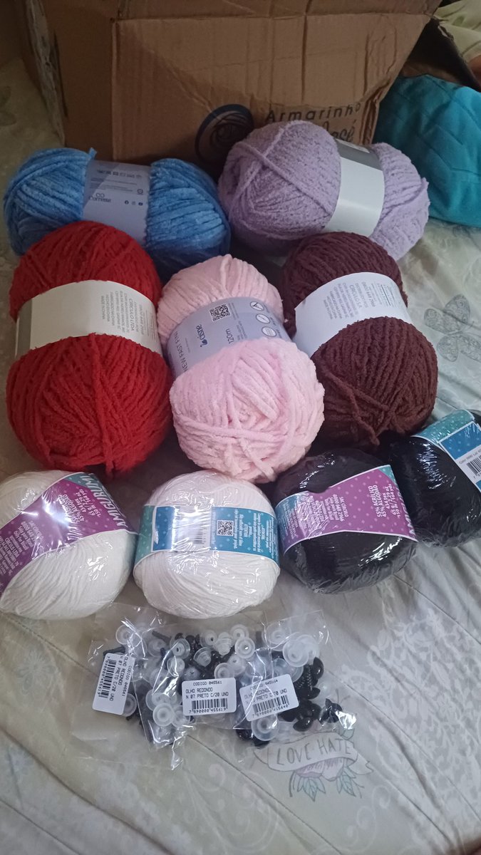 tenho nem espaço mais p guardar td isso de linha pqp