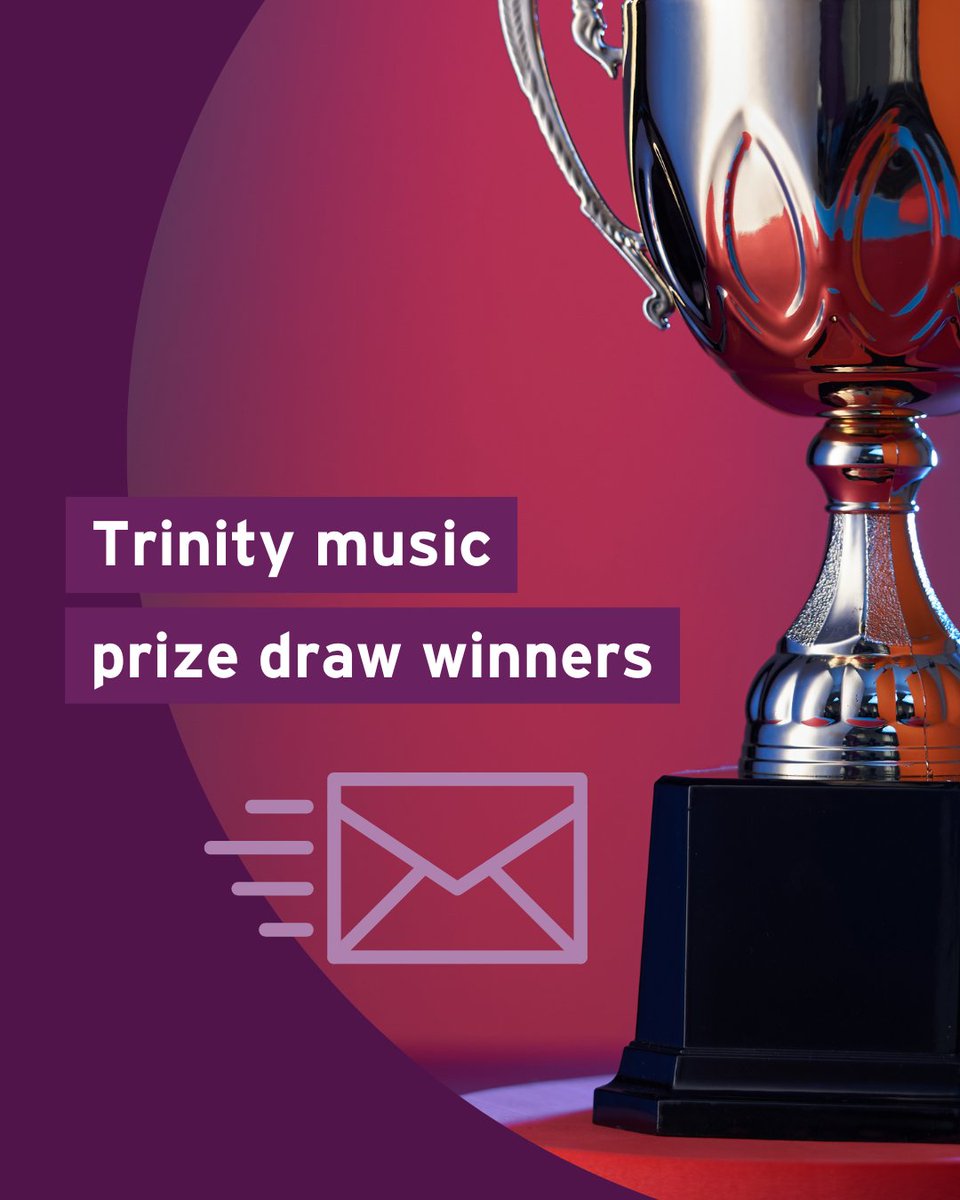 Thanks for your feedback on your Trinity Music exam experiences! 🎶 

We can reveal that the winners of the prize draw for a free graded songbook are: Jess Sims, Nathaniel Li, and Alan West. Congratulations!

All winners have already been notified directly.