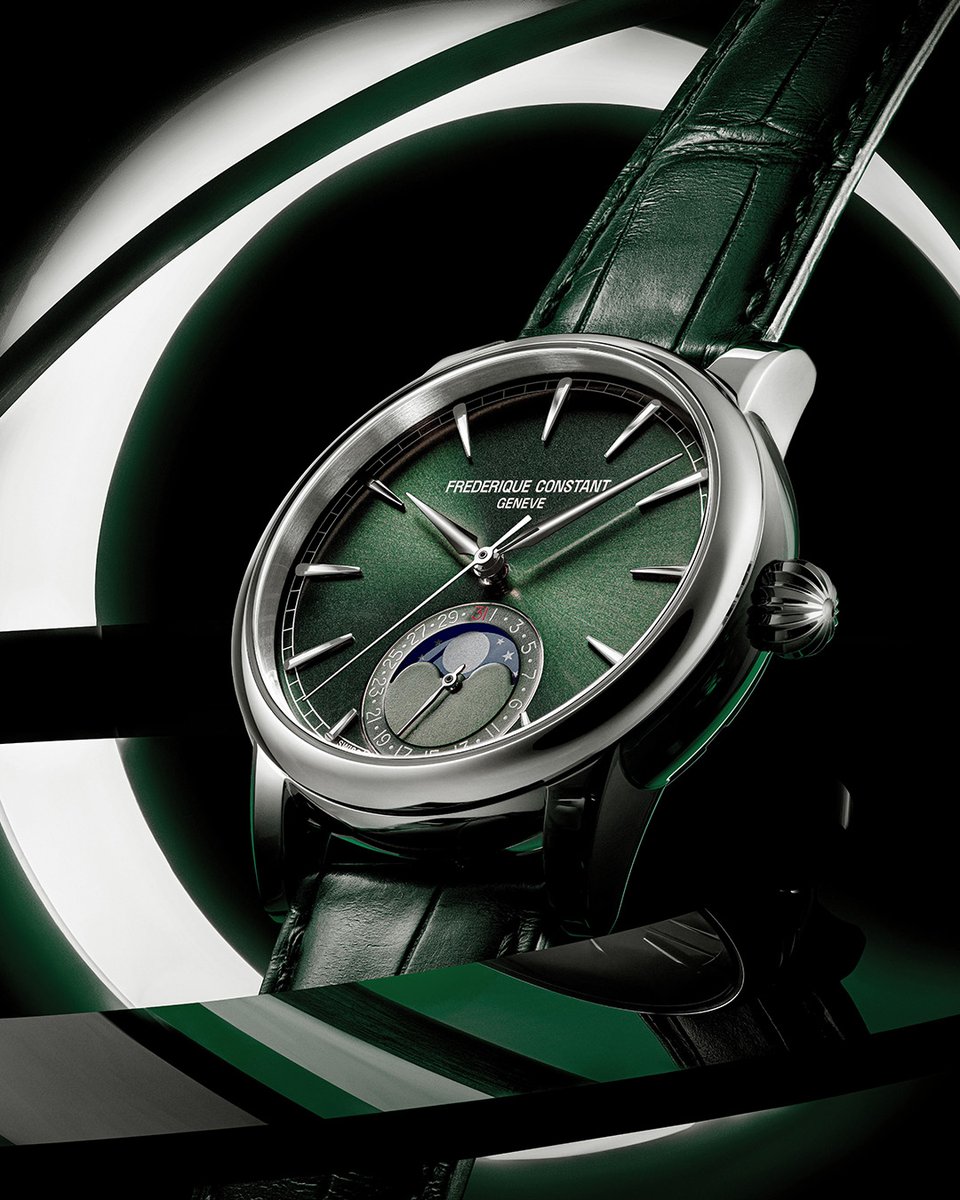 FrederiqueConst's tweet photo. One week to go until Watches &amp; Wonder kicks off.
Last year, you loved the Classic Date Manufacture launched at the event: https://t.co/kIdcu4oLhi

Guess what novelties are coming this year?

#ManufactureCollection #InHouse #LiveYourPassion #Moonphase #Watchmaking #GreenWatch https://t.co/ojjSwPgpMj
