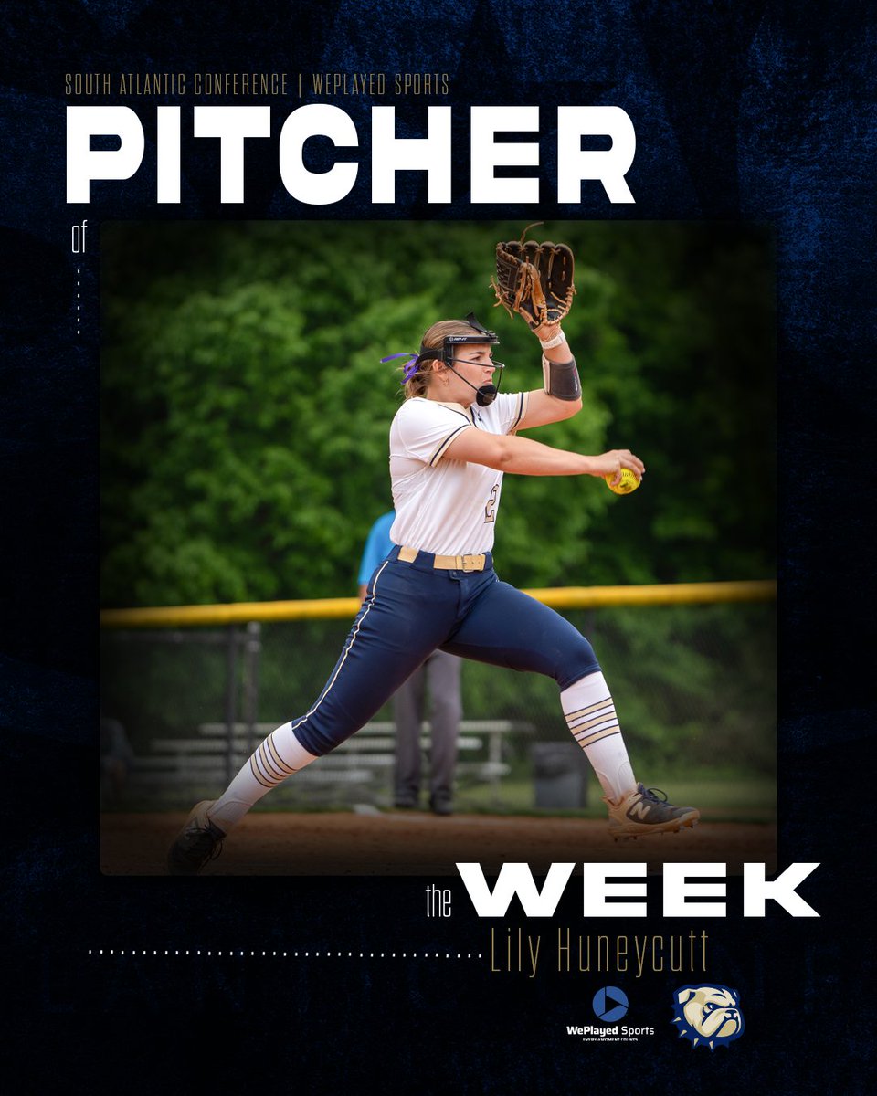 SAC Players of the Week!

Hannah Stevens is the Player of the Week, piling up 5 homers, 9 RBI &amp; 9 runs scored in 5 <a href="/WingateSoftball/">Wingate Softball</a> wins!

Lily Huneycutt is the Pitcher of the Week, going 9 innings without allowing an earned run!

Story | tinyurl.com/dk6ya498