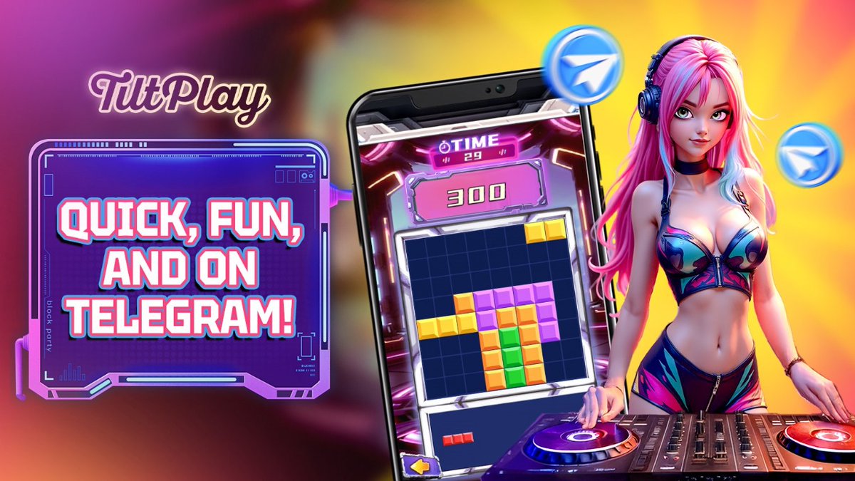 TiltPlayGG's tweet photo. Instant games, real competition. Join now! 🚀
#TiltPlay #TelegramGames #CryptoCommunity #QuickMatches #PlayAnywhere #WinMore #GameOn #GamingOnTheGo #FastFun #MobileGaming https://t.co/8l67GArdBC