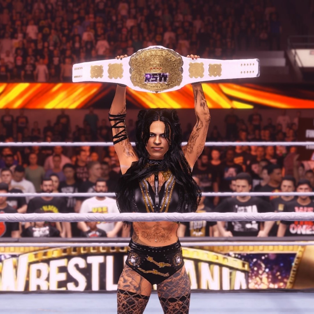 Started the '24 Season as #RSW's Women's International Champion, and Ending the '24 season as RSW Women's International Champion!!!
What a time to be alive for LA PRIMERA DAMA!!!
#WWE2K24
#LongLiveTheEmpire 
🌹💋🥀🖤😈