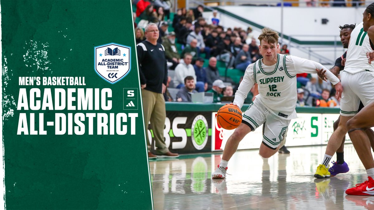 MBB: Luke Howes represented the Slippery Rock men’s basketball team on the 2024-25 CSC Academic All-District Team, the organization announced Tuesday.

Details 🔗: tinyurl.com/27sfgyj9
