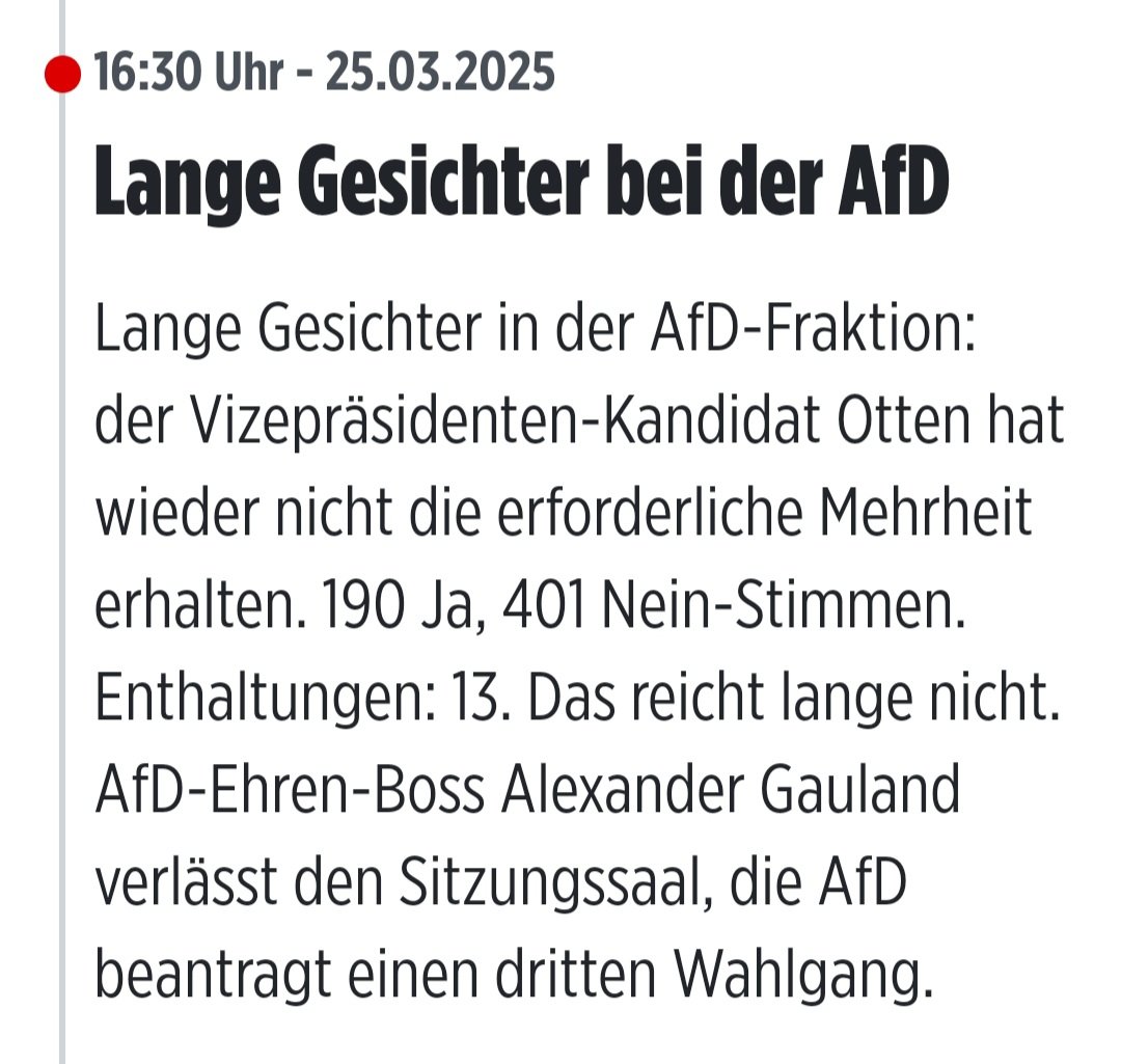 zukunft37's tweet image. Dass wieder kein #AfD'ler zum Bundestags-Vize gewählt wurde zeigt:
Der neue #Bundestag ist genauso undemokratisch gesinnt wie der alte.
Ein Blocksozialist wie #Ramelow wird gewählt, Gerald #Otten von der zweitstärksten Partei dagegen nicht.
SCHÄMT EUCH!!! 🤬🤬🤬