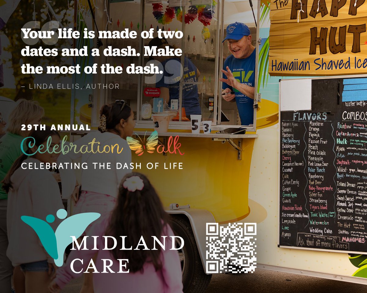 🌟 Join us for the 29th Annual Celebration Walk 🌟

📅 May 9, 2025, 6 PM, <a href="/MidlandCares/">Midland Care</a>, Topeka, KS
✨ 2,000 glowing luminaries
🦋 Butterfly release
🎶 Live music &amp; kids' activities
Honor loved ones &amp; support hospice care. Dedicate a luminary today! 💛
👉 midlandcare.org/events/25walk