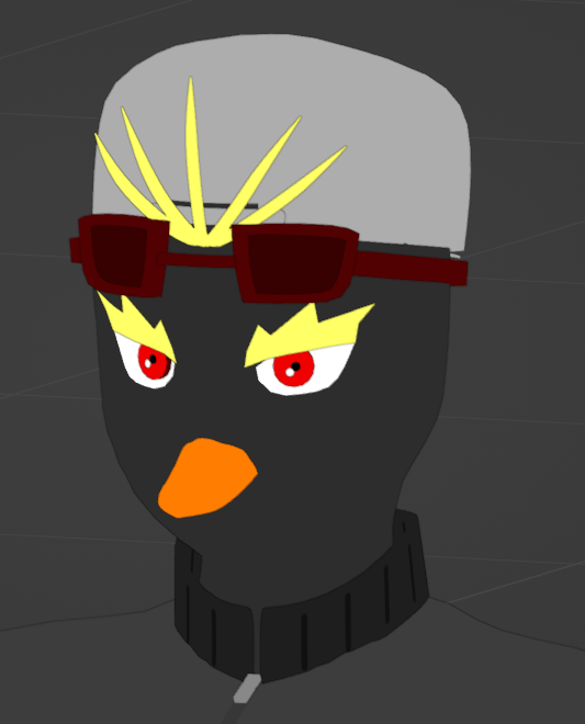 ペンギン作成中。
VRChat化したらこれの擬人化かな。
もう既にほぼ擬人化状態なんだけども😌