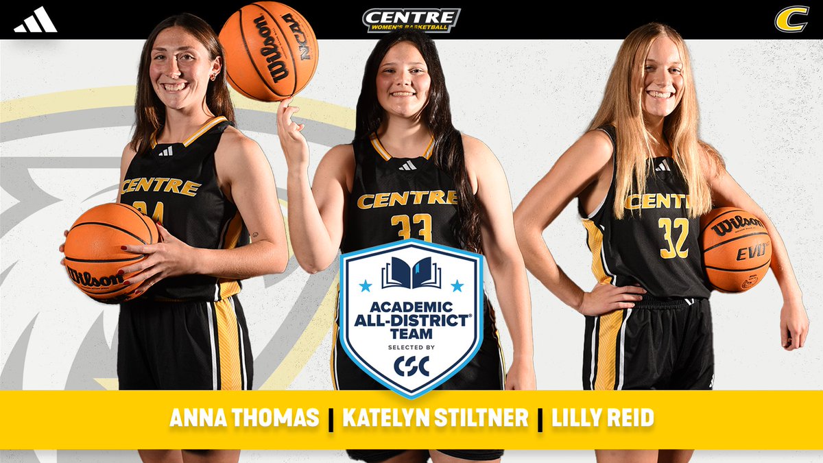 Centre Colonels (@centreathletics) on Twitter photo 🏀 | Excelling on and off the court! <a href="/CCWBasketball/">Centre Women’s Basketball</a> lands three on the CSC Academic All-District team! #RollKerns
centrecolonels.com/news/2025/3/25… 🏀 | Excelling on and off the court! <a href="/CCWBasketball/">Centre Women’s Basketball</a> lands three on the CSC Academic All-District team! #RollKerns
centrecolonels.com/news/2025/3/25…