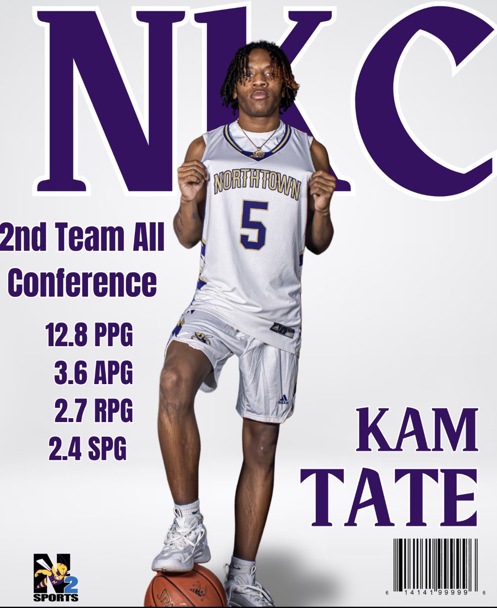 Congrats to <a href="/tatekamron1/">Kam</a> on his postseason honors🏀‼️