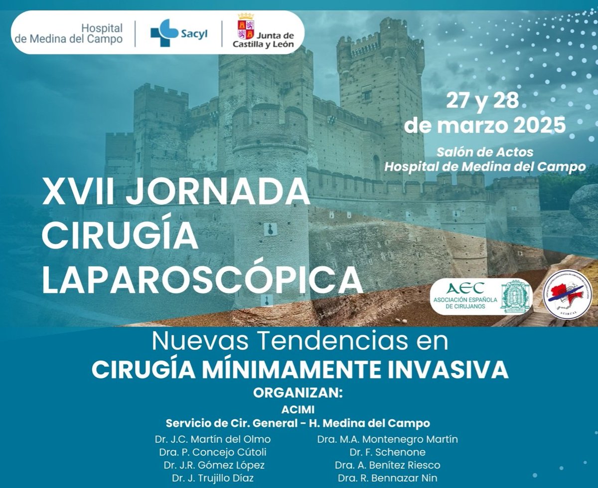 S. de Cir. General - Hospital de Medina del Campo (@cgdmedina) on Twitter photo Cirugía a realizar por el Dr. <a href="/CarlosAbrilVega/">Carlos Abril Vega</a> 💪
XVII Jornadas de Cirugía Laparoscópica!
♂️34 años, DM2, RGE mal controlado asociado a hernia de hiato.
IMC: 36,5. No respuesta a semaglutida.
Gastroscopia: esofagitis leve y hernia hiato 2cm.
¿Cuál sería vuestro abordaje? Cirugía a realizar por el Dr. <a href="/CarlosAbrilVega/">Carlos Abril Vega</a> 💪
XVII Jornadas de Cirugía Laparoscópica!
♂️34 años, DM2, RGE mal controlado asociado a hernia de hiato.
IMC: 36,5. No respuesta a semaglutida.
Gastroscopia: esofagitis leve y hernia hiato 2cm.
¿Cuál sería vuestro abordaje?