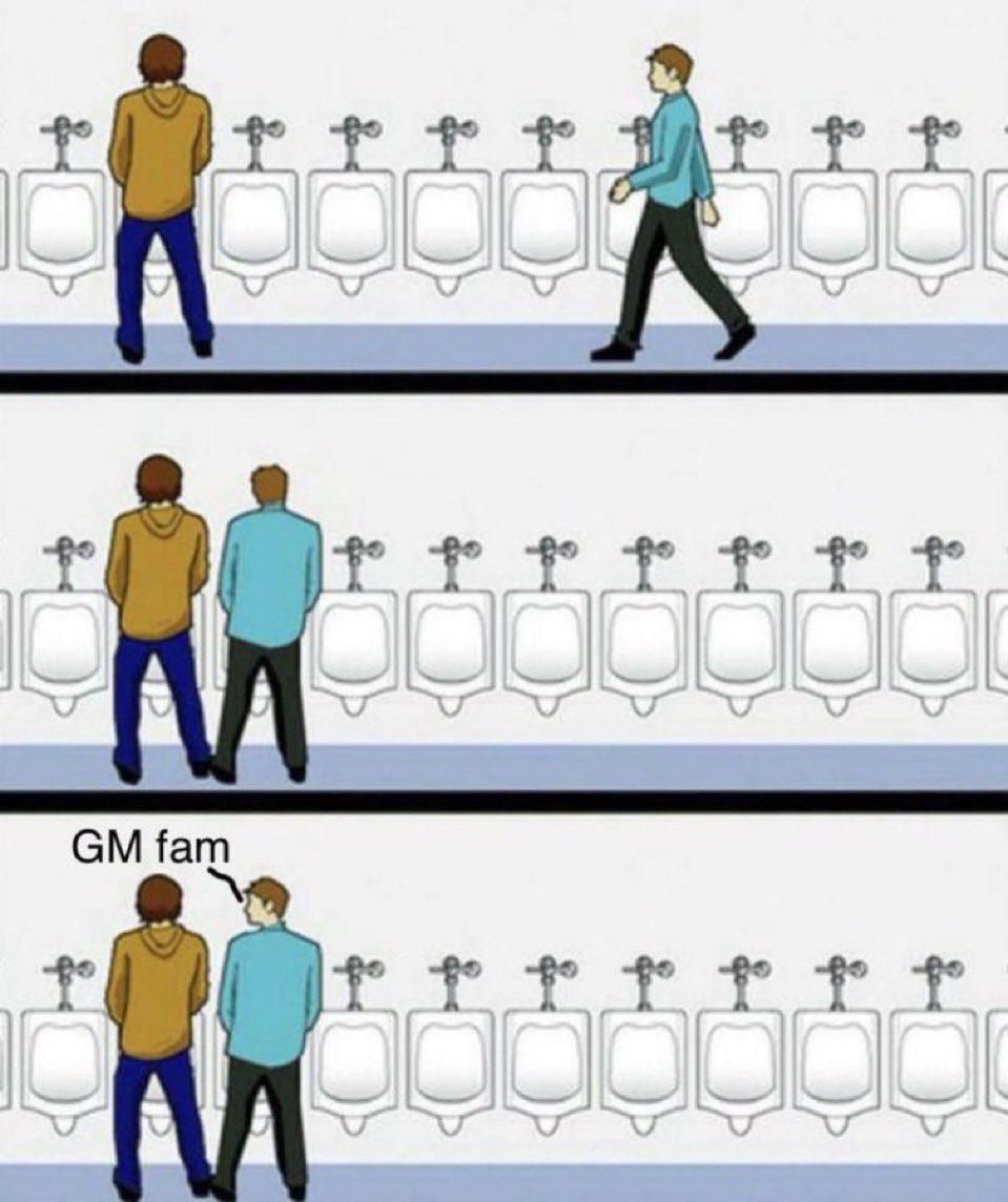 Good Morning ☕️

if gms are not in your daily routine you’re ngmi 🚩🚩

Say it back and go do your best 🥷