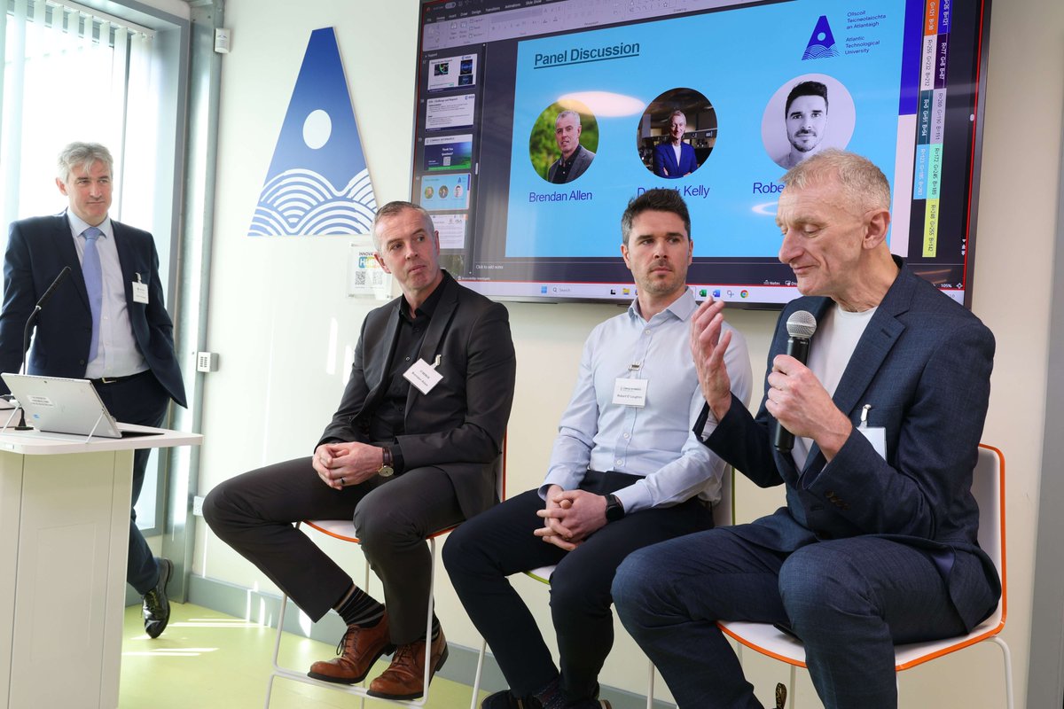 SenusTech's tweet image. North &amp;amp; North-West Space Industry Event.

Yesterday, our MD, Brendan Allen, spoke at iHub, ATU Galway City - an inspiring day of discussions, networking &amp;amp; innovation in the growing space sector.

Thanks to all who made it a success.

📸 Here are some photos from the day.

#Senus