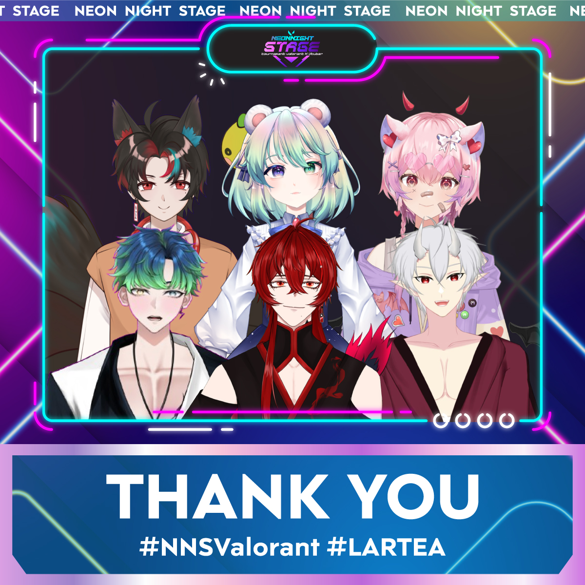 RailoneyCh's tweet photo. THANK YOU TEAMS!
ขอบคุณทุกทีมที่เข้า���่วม Neon Night Stage DAY 3
การแข่งขันอาจจบลง แต่มิตรภาพและความมันส์ยังคงอยู่!
แล้วเจอกันใหม่ในการแข่งขันครั้งต่อไป!
#LARTEA
#MSG
#SixtySix
#MaiChiWi
ขอเสียงปรบมือให้ทุกทีมกันหน่อย!
#NNSValorant #VTuber https://t.co/oct7seU6W7