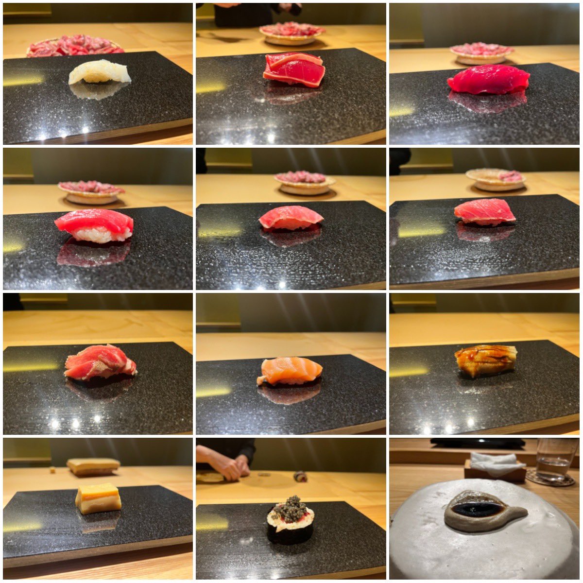 Hoze en Kinu. 
Con <a href="/Izcarielo/">Izcariel</a> de anfitrión. 
Todo cuidado para sentirte en una barra de sushi japonesa auténtica.