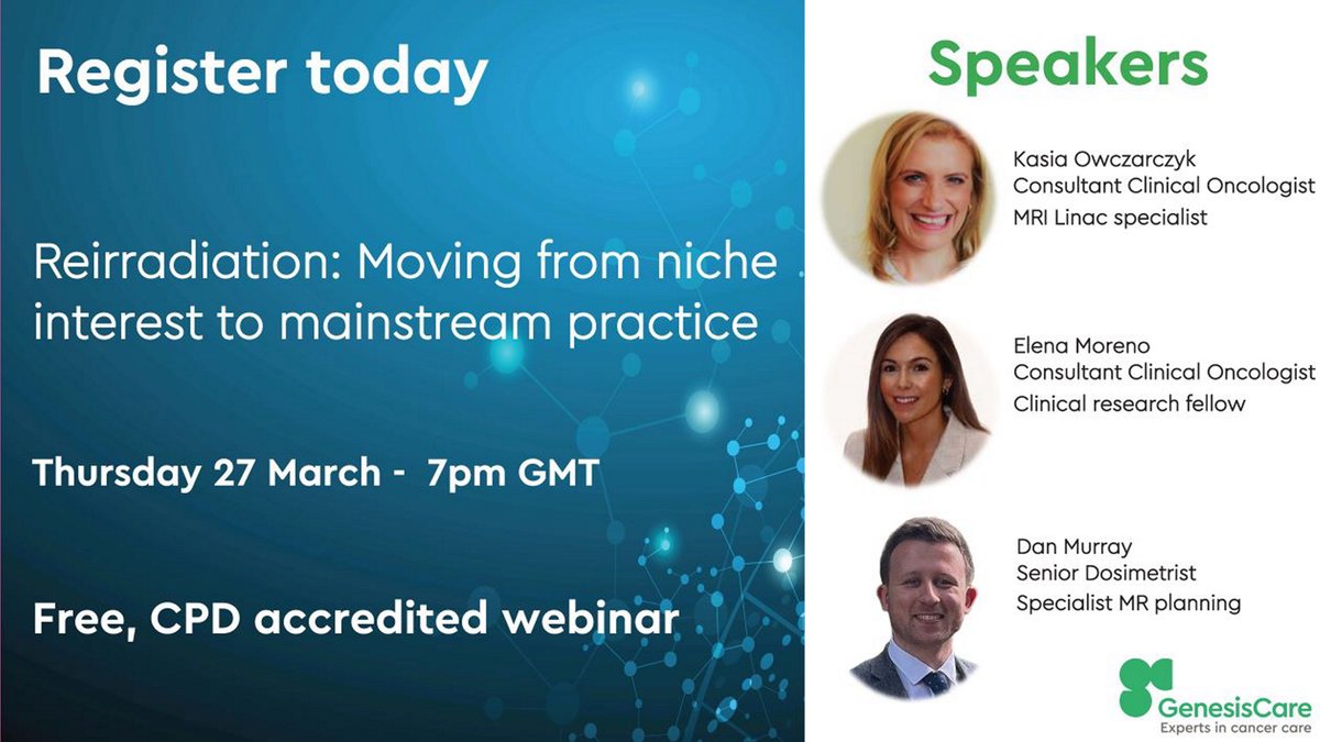 Want to know more about reirradiation and its impact on cancer treatment? Join our expert-led webinar on Thurs 27 March to gain valuable insights, engage in live discussions, and enhance your expertise. 📢 Register now👉🏽 nuvi.me/buac5r