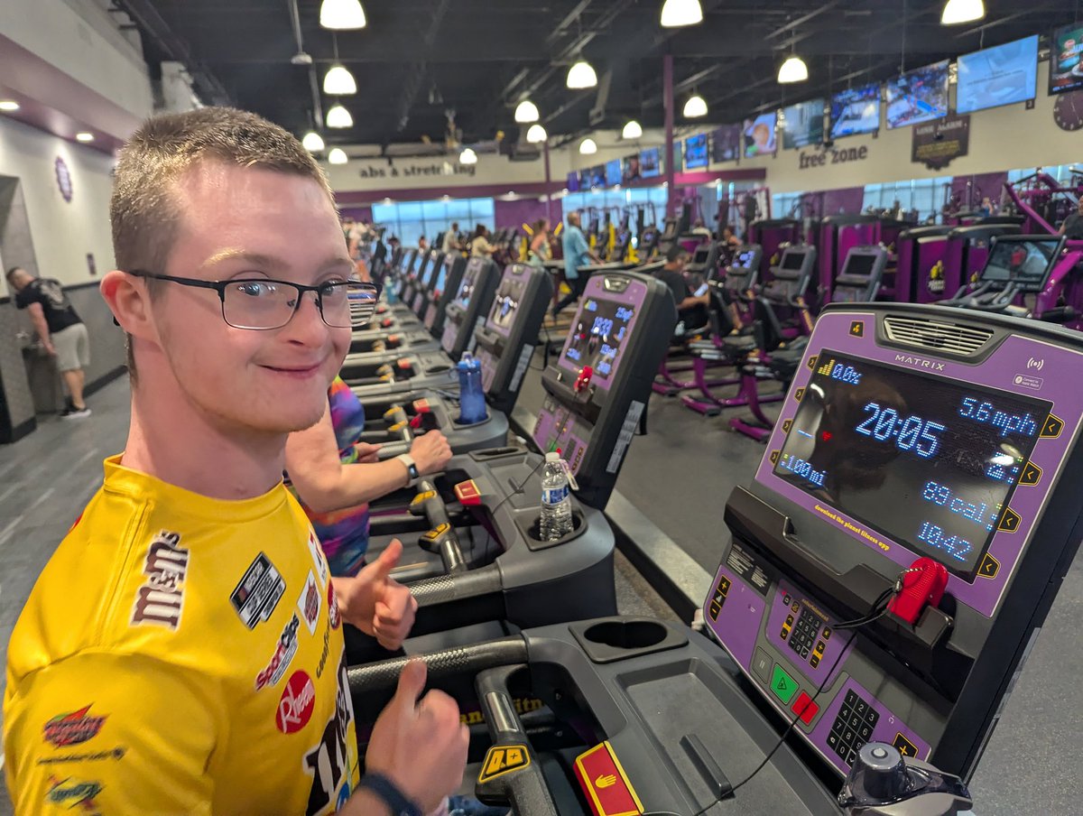 RiednerRon's tweet photo. @SecKennedy @HHSGov Thank you for supporting us! Here is my workout motivator, my son, Matthew https://t.co/fXGU9swCj4