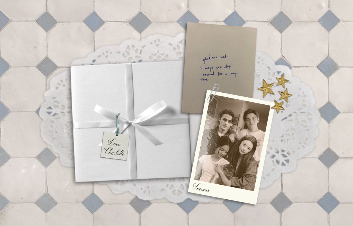A package, a photo, a moment, a story. 💌