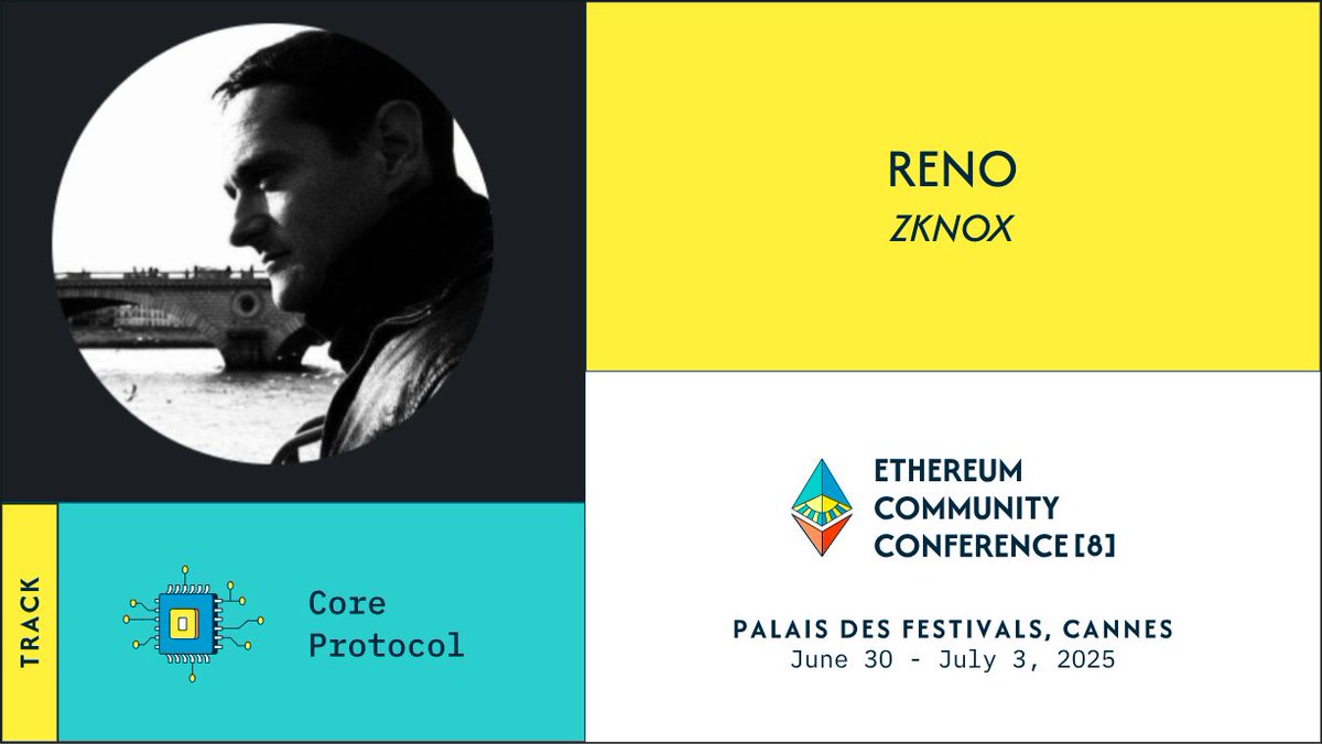 Say hello to more EthCC[8] speakers! Lin Oshitani from Nethermind  (@linoscope) Track: 🧩 Layer 2s, Layers above and beyond Reno from ZKNOX  Track: 📜 Core Protocol & Research Pascal Urien from Ethertrust (