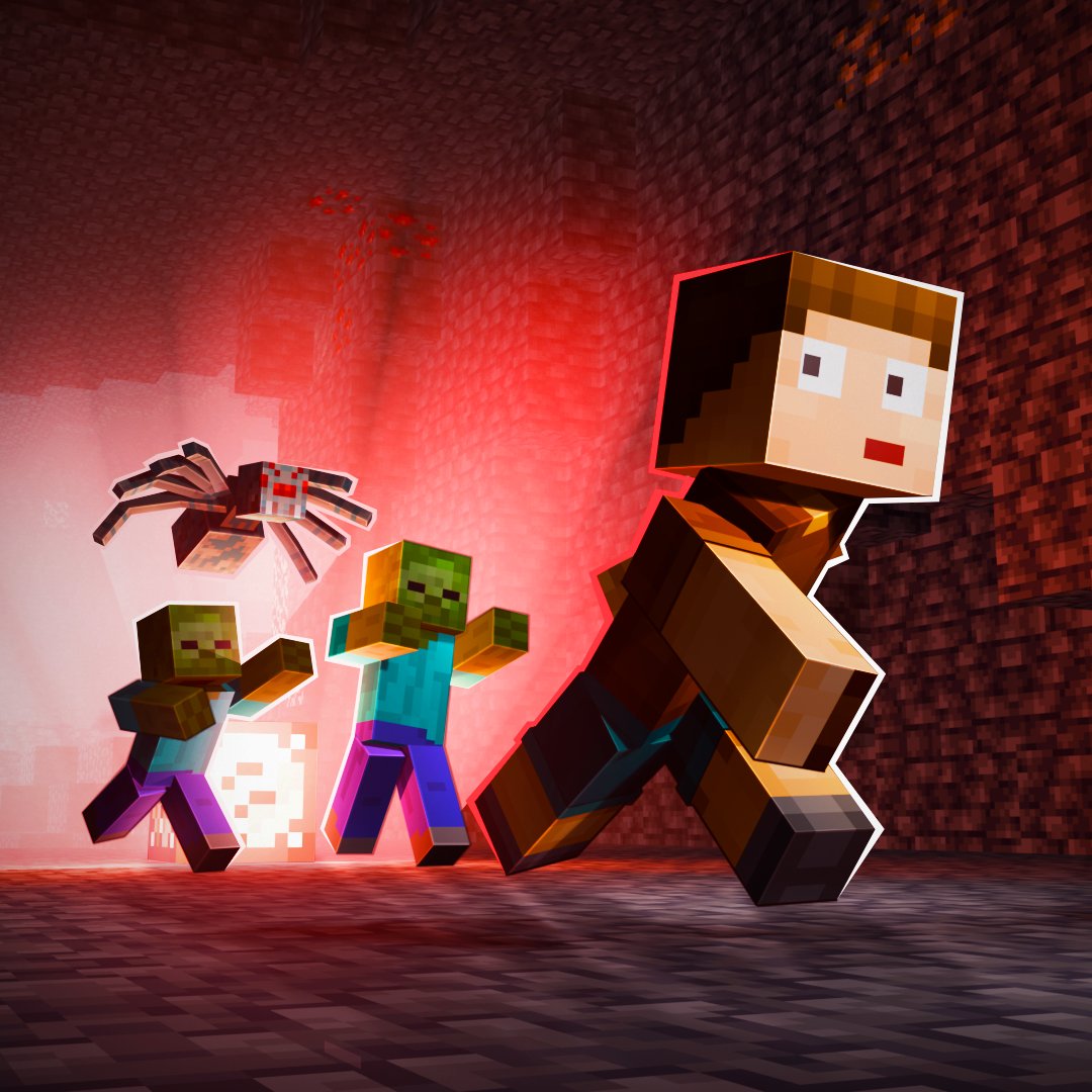 Traps, structures, spawns, and more! Now in the Lucky Block Evolved 1.1 Add-On! bedrockexplorer.com/@57digital/luc… #minecraft