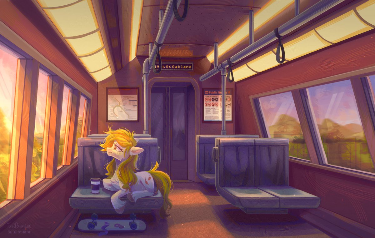 teaflower300's tweet image. Comm for @MapleDrop_MLP 🌄