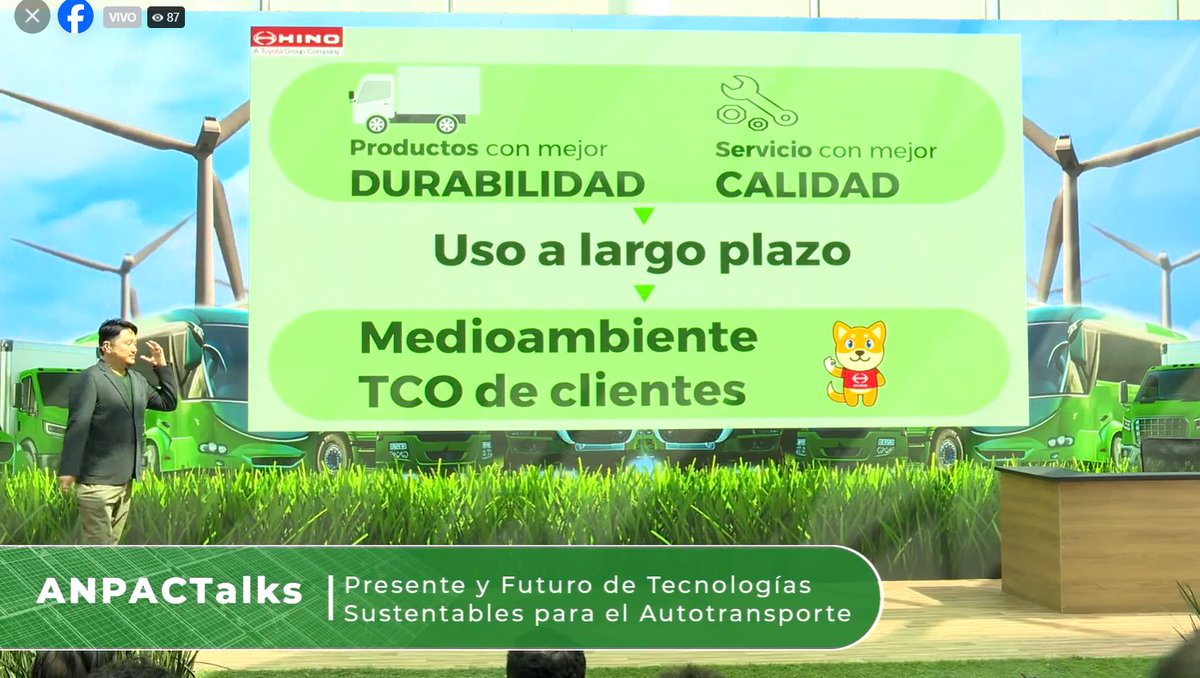ANPACT, A.C. (@anpact) on Twitter photo "Para la #descarbonización queremos suministrar unidades de buena calidad con la mejor durabilidad, queremos alargar la vida de estas unidades con buen servicio"
Yoichi Noda <a href="/HinoMX_Oficial/">Hino México</a>
#ForoANPACT #ANPACTalks
Live: bit.ly/4kQGHXq "Para la #descarbonización queremos suministrar unidades de buena calidad con la mejor durabilidad, queremos alargar la vida de estas unidades con buen servicio"
Yoichi Noda <a href="/HinoMX_Oficial/">Hino México</a>
#ForoANPACT #ANPACTalks
Live: bit.ly/4kQGHXq