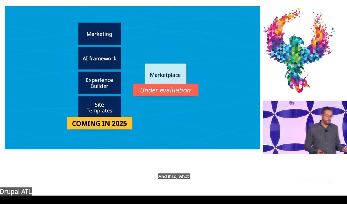 ivanzugec's tweet image. Drupal CMS Site Template Marketplace, now this is interesting!
This was announced at the DrupalCon Atlanta Driesnotes Keynote.
#drupalcon #drupalcms