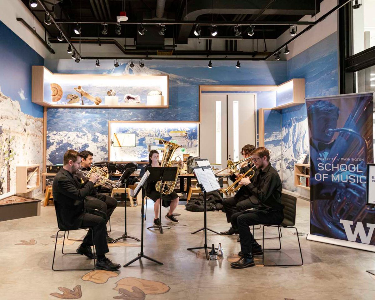 UW College of Arts & Sciences (@uwartsci) on Twitter photo Students from <a href="/UWSchoolofMusic/">UW School of Music</a> are "popping up" in the community via an ongoing series of performances in community venues! In February, students from Michael Brockman's saxophone studio performed at
@SeattleChildren's. Previous venues include the @BurkeMuseum and more! Students from <a href="/UWSchoolofMusic/">UW School of Music</a> are "popping up" in the community via an ongoing series of performances in community venues! In February, students from Michael Brockman's saxophone studio performed at
@SeattleChildren's. Previous venues include the @BurkeMuseum and more!