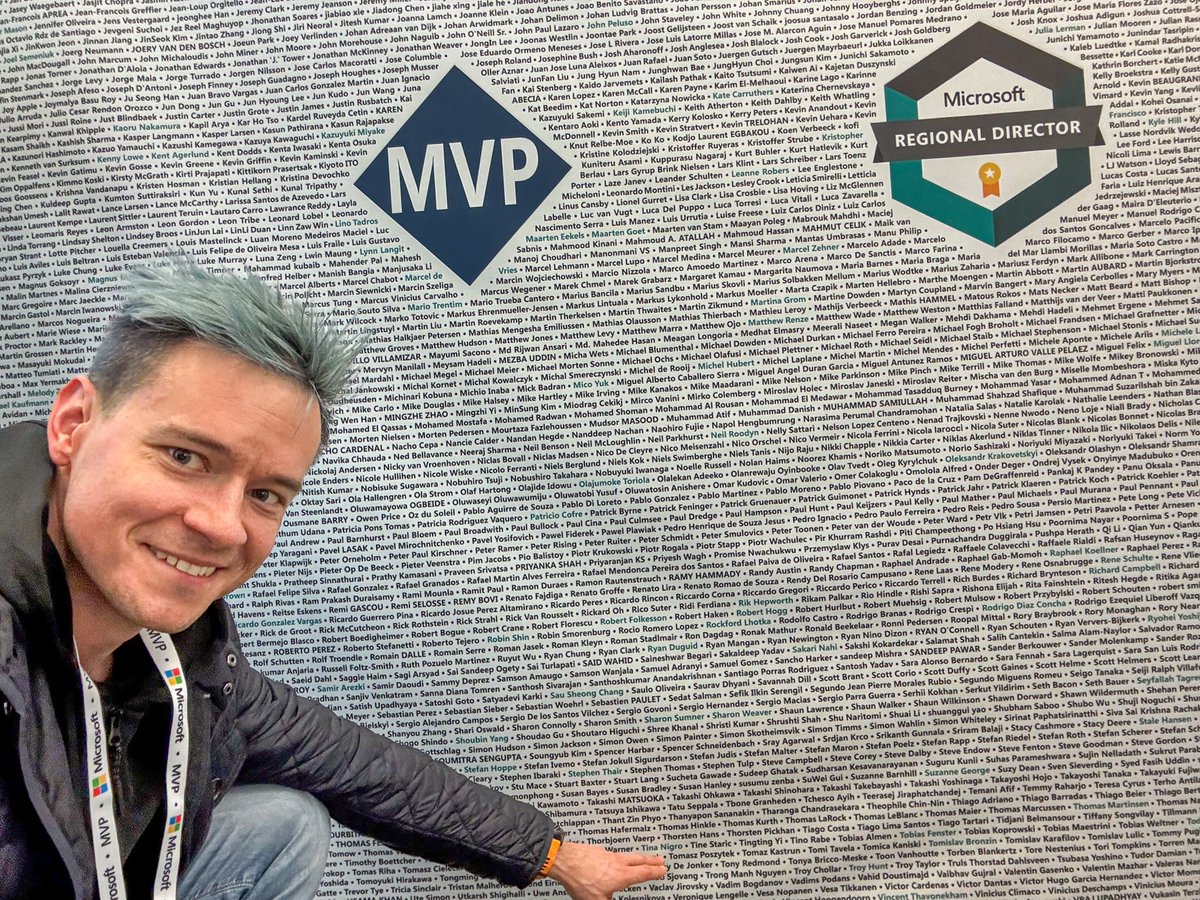 To all my friends and everyone else, who is not in person here, at the #MVPSummit here’s the famous wall, where hopefully you can find your names! I found mine 🥰🥳

#MVPBuzz #Microsoft
