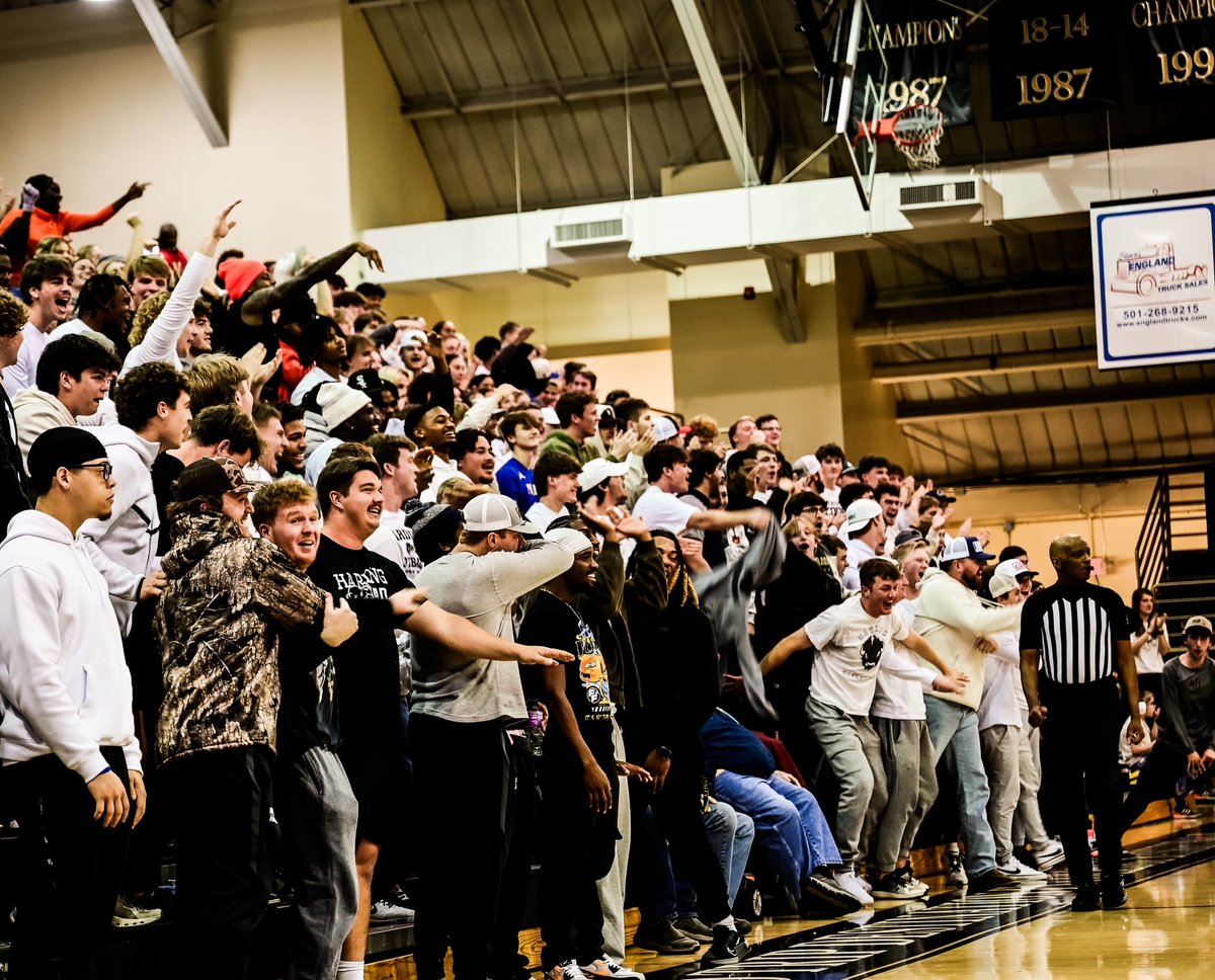 Weston Jameson (@coachwjameson) on Twitter photo Not many better places to play in the country than at <a href="/HardingU/">Harding University</a>! Incredible atmosphere and incredible support!
<a href="/Harding_MBB/">Harding Men's Basketball</a> Not many better places to play in the country than at <a href="/HardingU/">Harding University</a>! Incredible atmosphere and incredible support!
<a href="/Harding_MBB/">Harding Men's Basketball</a>