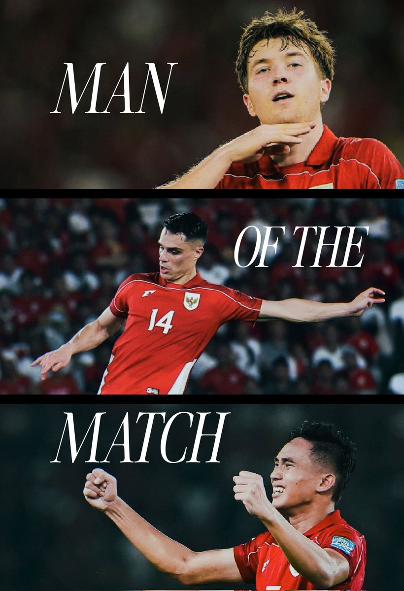 Hats off to the team for their amazing performance especially Ole Romeny, Joey Pelupessy &amp; Rizky Ridho.

Terimakasih telah berjuang! 🫡🦅🇮🇩