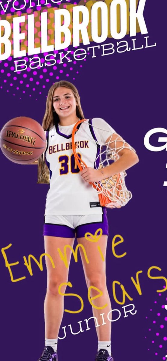 Sears looking to make huge impact in ‘25-‘26 season!! Let’s Go Emmie!!