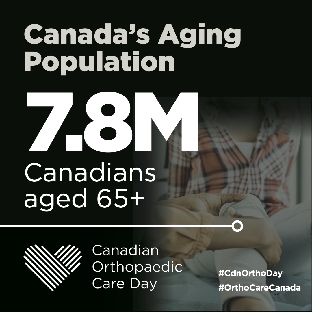 MobilityBetter's tweet photo. 📣 Today marks the Fourth Annual Canadian Orthopaedic Care Day

As Canada’s population ages, the demand for timely, high-quality orthopaedic care is rising. 

#CdnOrthoDay #OrthoCareCanada #JournéeOrthoCan #SoinsOrthoCan https://t.co/xOUn4cYUIp
