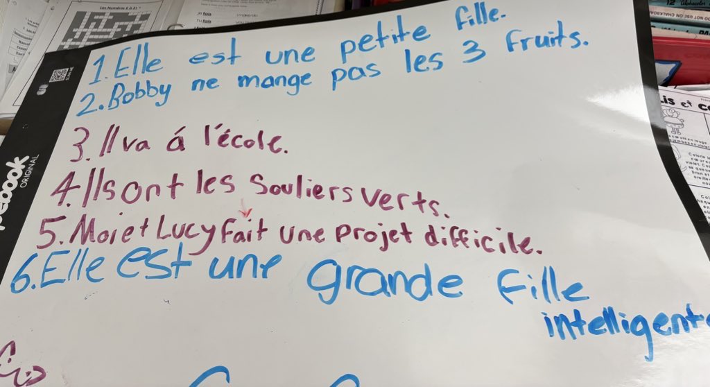 Mme. Giannetti (@kristinagia) on Twitter photo Modelling and practising how to edit ✍️our work. On pratique comment bien réviser notre écriture en 4/5 <a href="/StDanielOCSB/">St. Daniel School</a> On essaie de trouver et corriger ✅ les fautes dans les phrases en utilisant les ressources de la classe (les affiches, 🗒️ les notes..) Modelling and practising how to edit ✍️our work. On pratique comment bien réviser notre écriture en 4/5 <a href="/StDanielOCSB/">St. Daniel School</a> On essaie de trouver et corriger ✅ les fautes dans les phrases en utilisant les ressources de la classe (les affiches, 🗒️ les notes..)