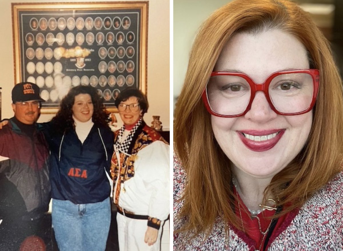 Meet our 2025 Women of the Year! Next up is Crystal Trueblood-Sixbury from <a href="/asaHQ/">Alpha Sigma Alpha</a> <a href="/ASA_EtaEta/">Alpha Sigma Alpha</a>.  We love the “Then and Now” pics! #notjustfouryears