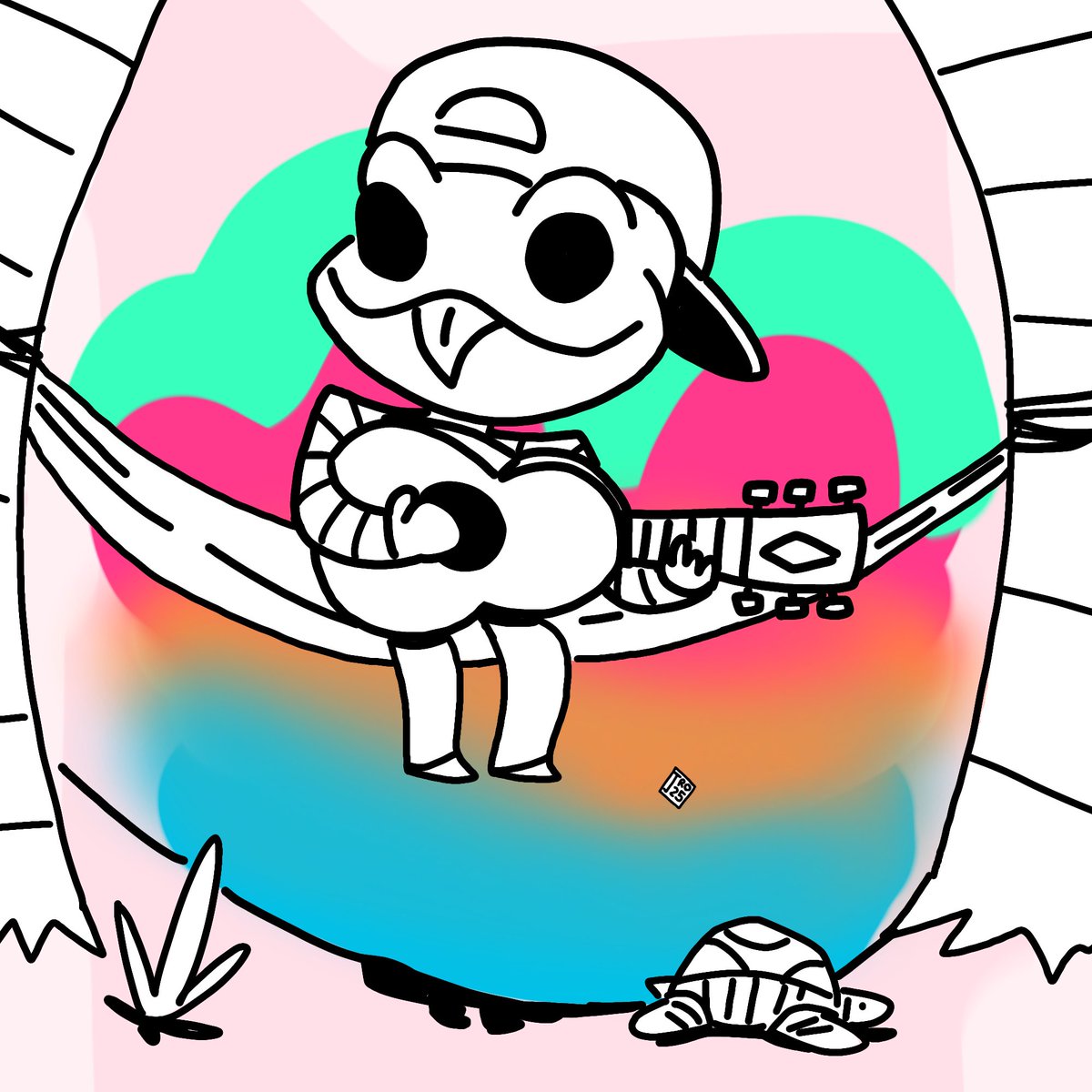 Chill time
#art #ArtistOnTwitter #jrodraws #wishmaker #characterdesign #comics #oc #visdev #artistsonx #lineart #wishman #drawing #illustration #skateboarding #digitalillustration #manga