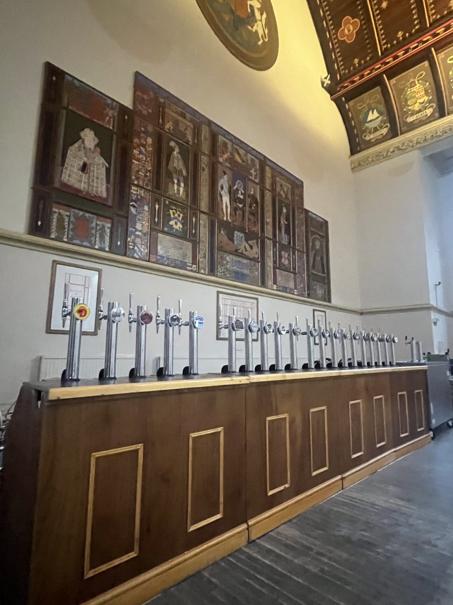 Magnificent 25 tap bar at Wandsworth Common Beer Festival opens tomorrow in Royal Victoria Patriotic Building is believed to be the largest ever. Please retweet to show your friends. Even better, buy a ticket and be a part of the action March 26th-29th wandsworthbeer2025.eventbrite.co.uk