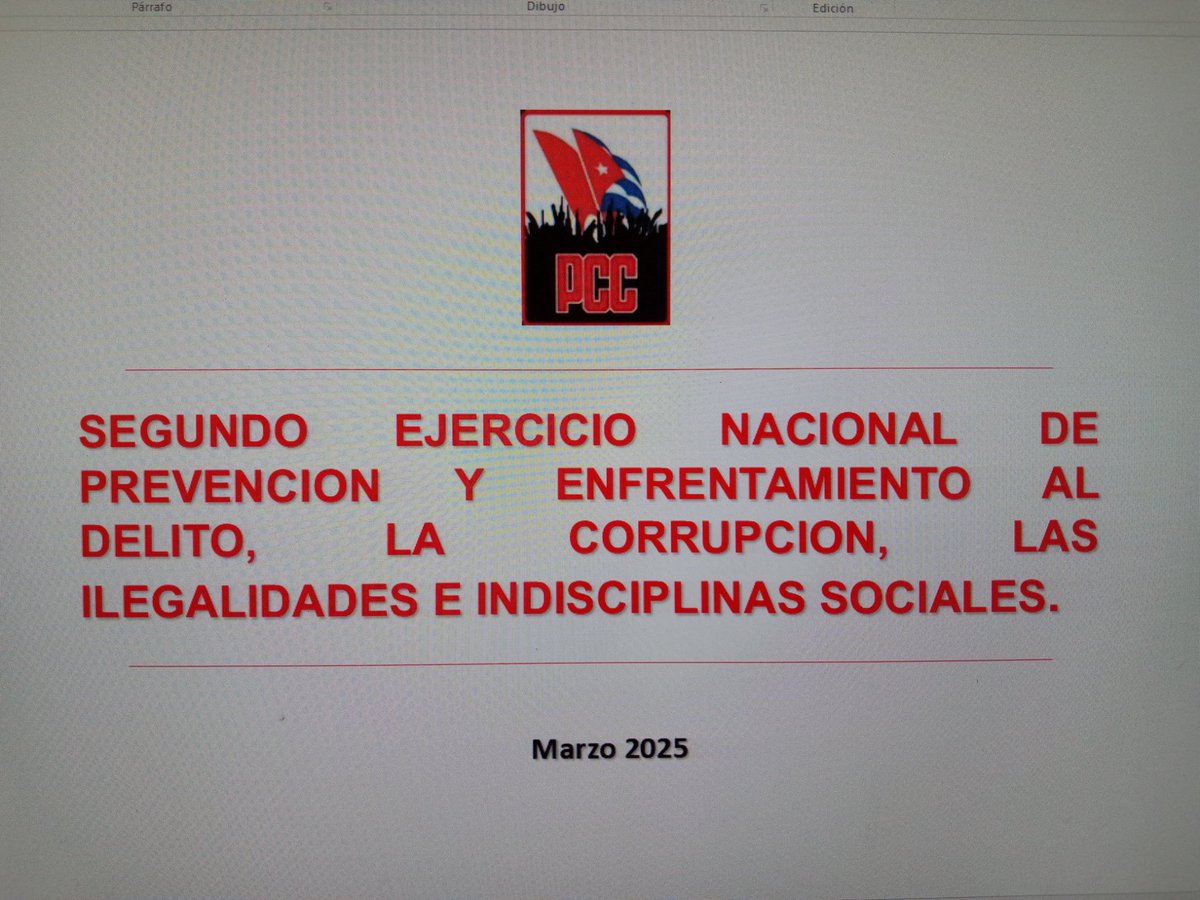 Más unidos que nunca por mi #CubaSegura💪🇨🇺💪 Sin tregua al delito y siempre #CeroTolerancia