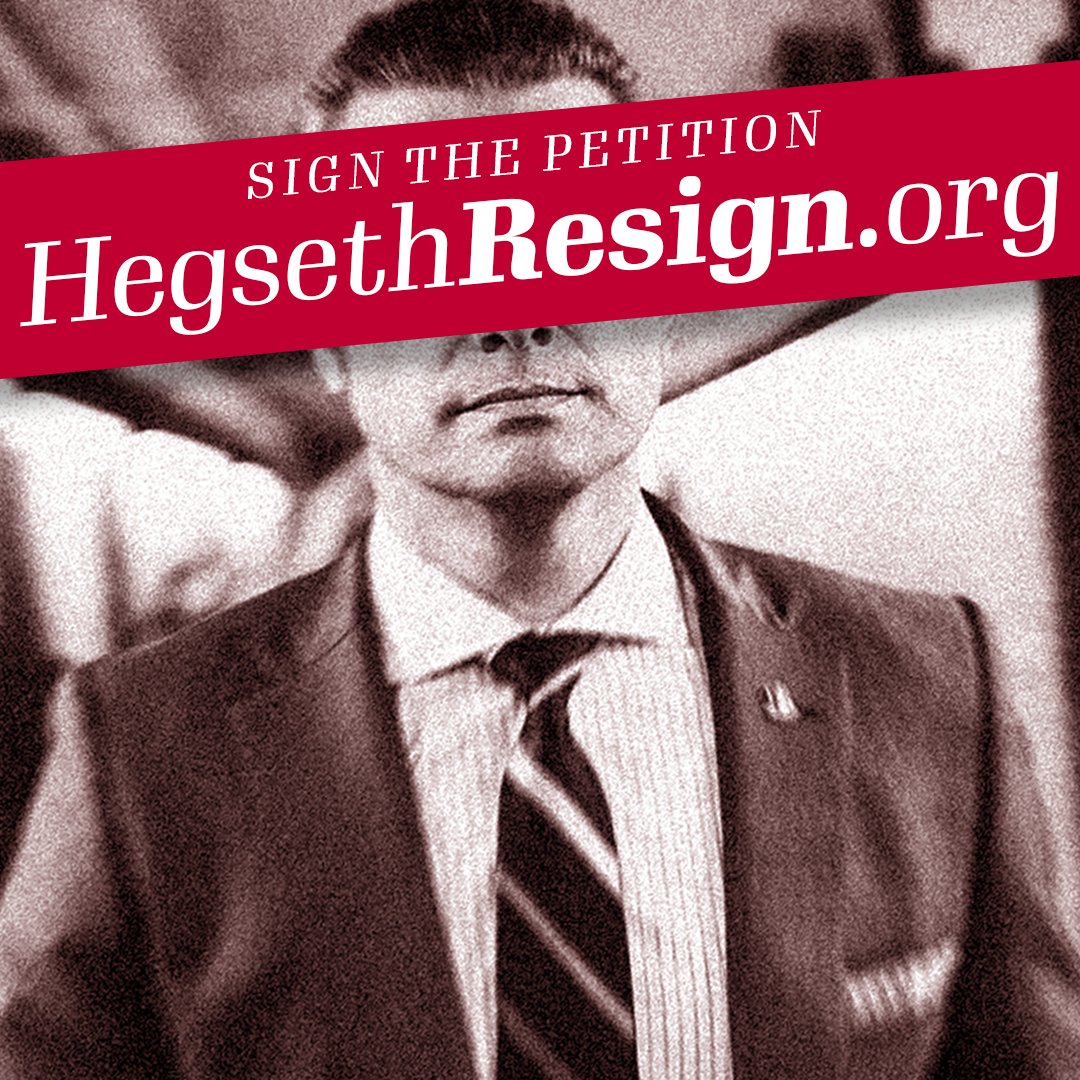 CedarKeyProg's tweet image. Tell Congress: Secretary of Defense Pete Hegseth MUST resign at HegsethResign.org.